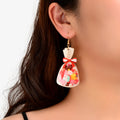 Colourful Candy Lollies Bag Pendant Acrylic Dangle Earrings Y2k Girl Dainty Gift-0