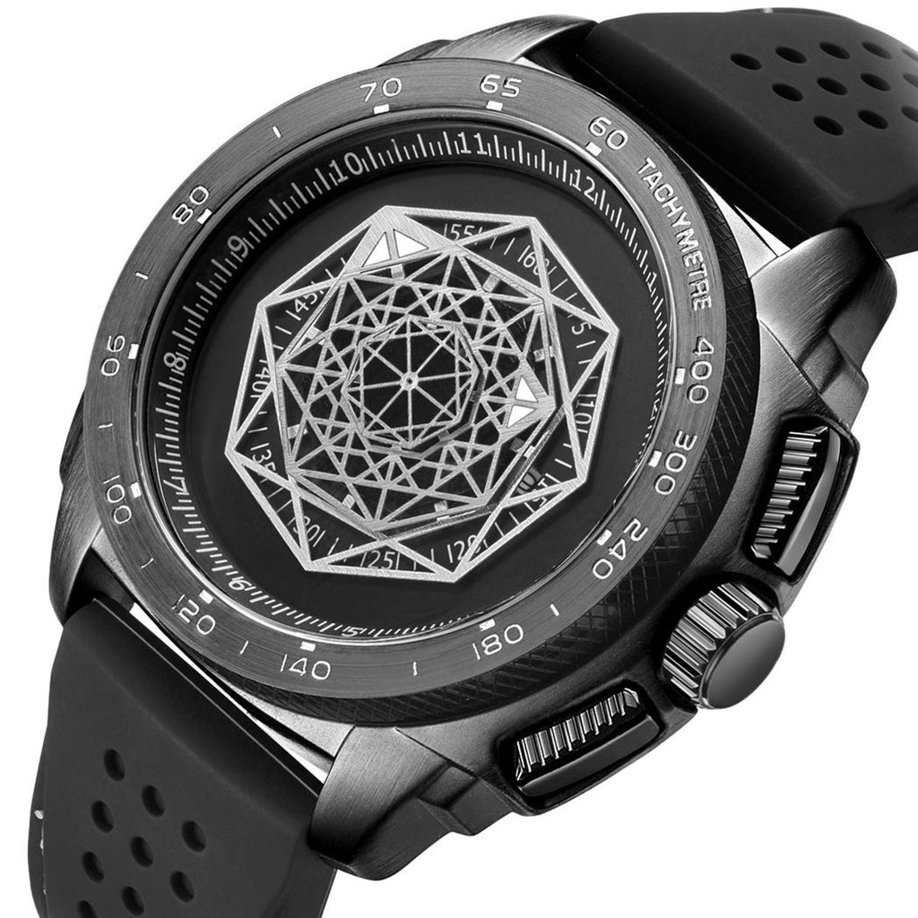 RUIMAS Men Silicone Band Quartz Casual Wrist Watches Large Dial Sport Military Watch Clock Luminous Waterproof Relogio Masculino-11