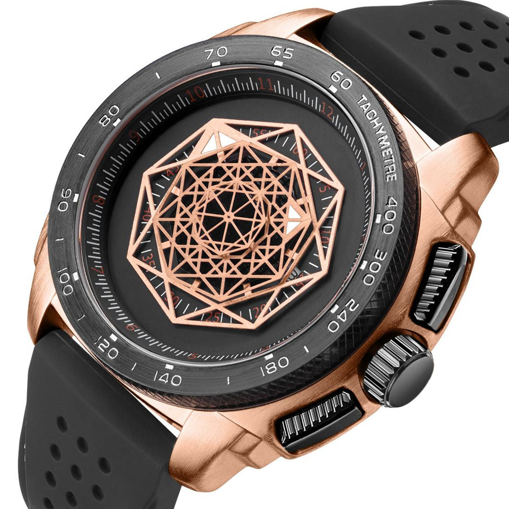 RUIMAS Men Silicone Band Quartz Casual Wrist Watches Large Dial Sport Military Watch Clock Luminous Waterproof Relogio Masculino-9