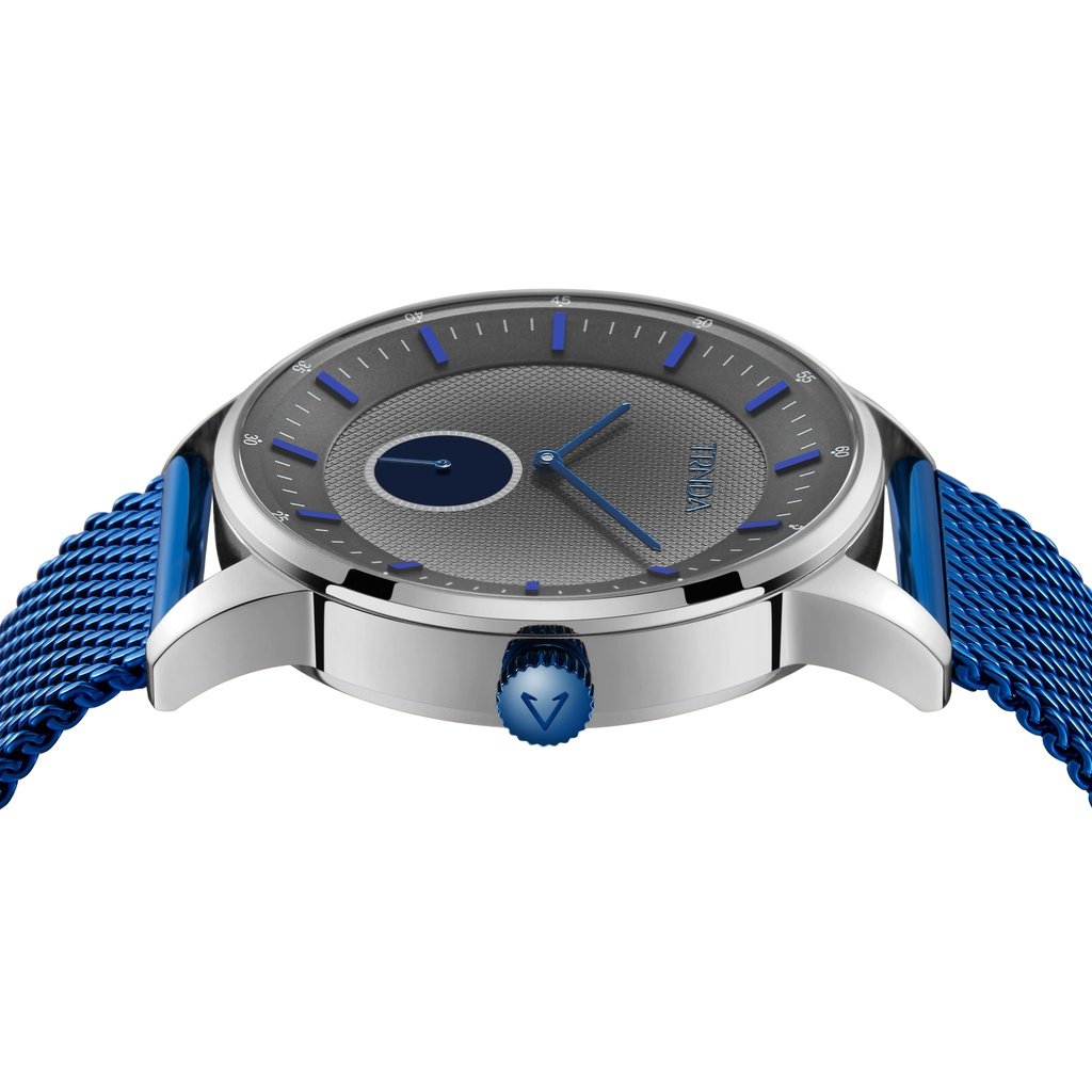 Trnda Men's Stainless Steel Watch, Silver Dial | Trnda43mm-2