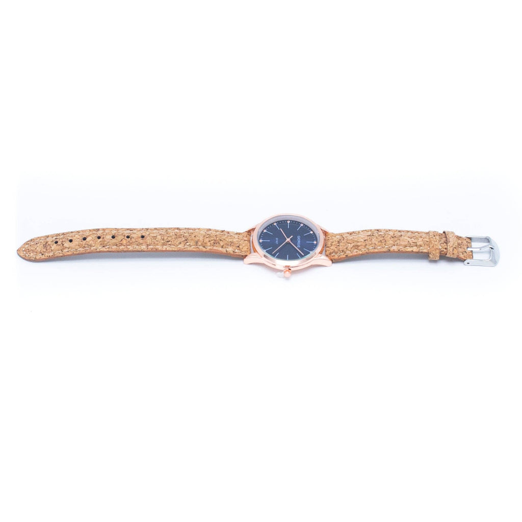 Natural Portuguese Cork Unisex Watch-4