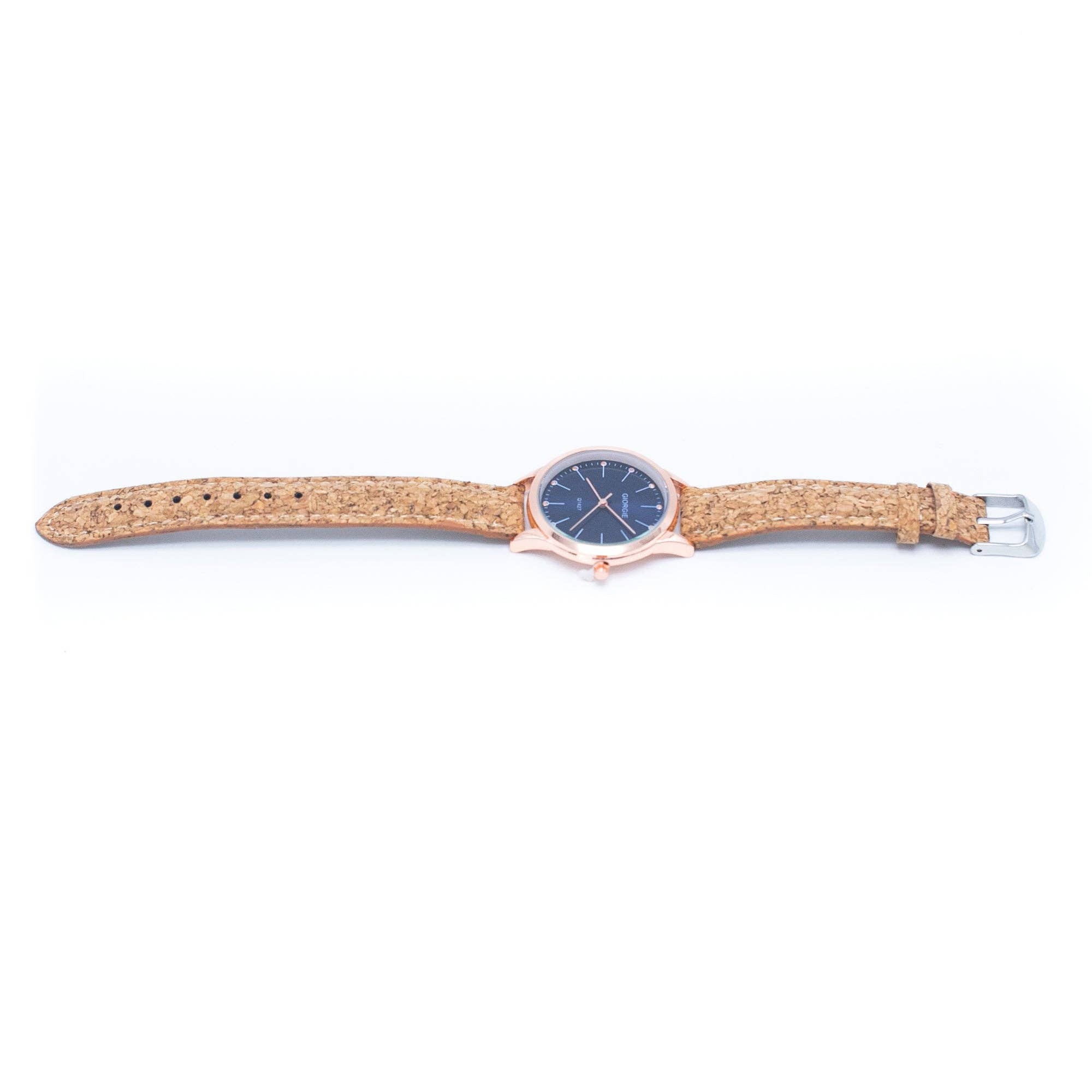 Natural Portuguese Cork Unisex Watch-4