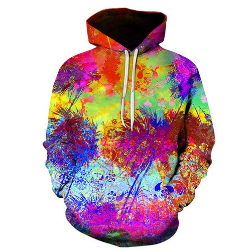 3d print Hot Sale Abstract painting Hoodies-0